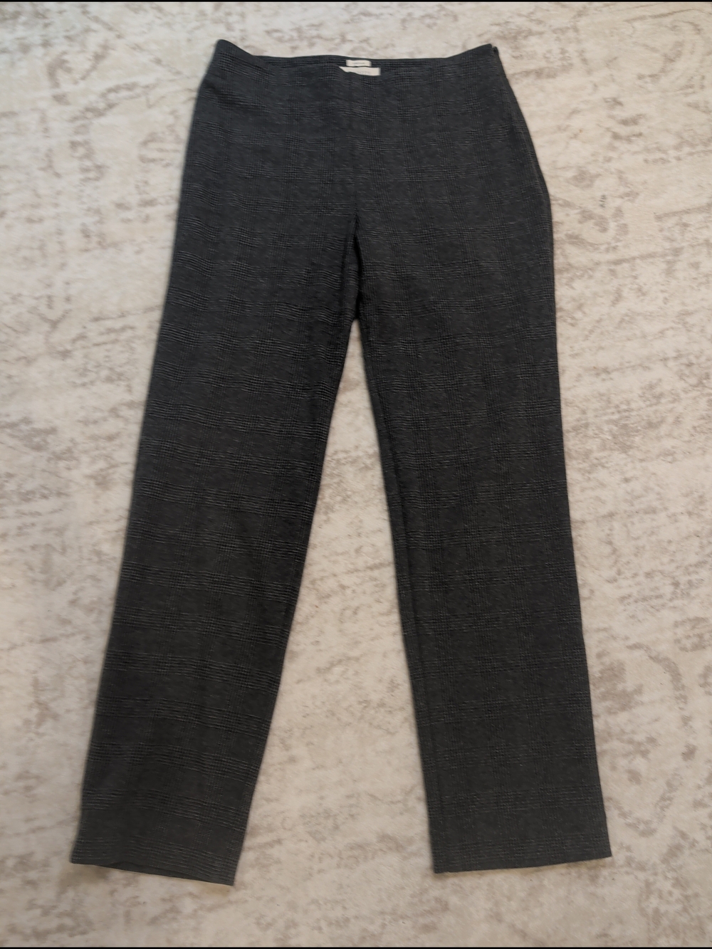 Talbots Black Heritage Ribbed Knit Pants Size 6